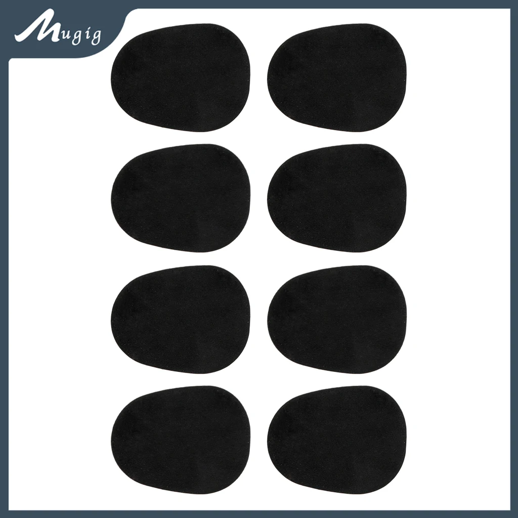 

Mugig 8pcs/1pack 1mm Thickness Saxophone Mouthpiece Pads Cushions Rubber Patches Perfect Protection For Your Sax MTP