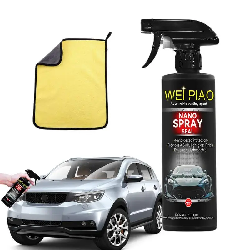 Automobile Spray Coating Agent Car Hydrophobic Scratch Repair Polishing Liquid Universal Vehicle Ceramic Nano Crystal Coatings
Automobile Spray Coating Agent Car Hydrophobic Scratch Repair Polishing Liquid Universal Vehicle Ceramic Nano Crystal Coatings