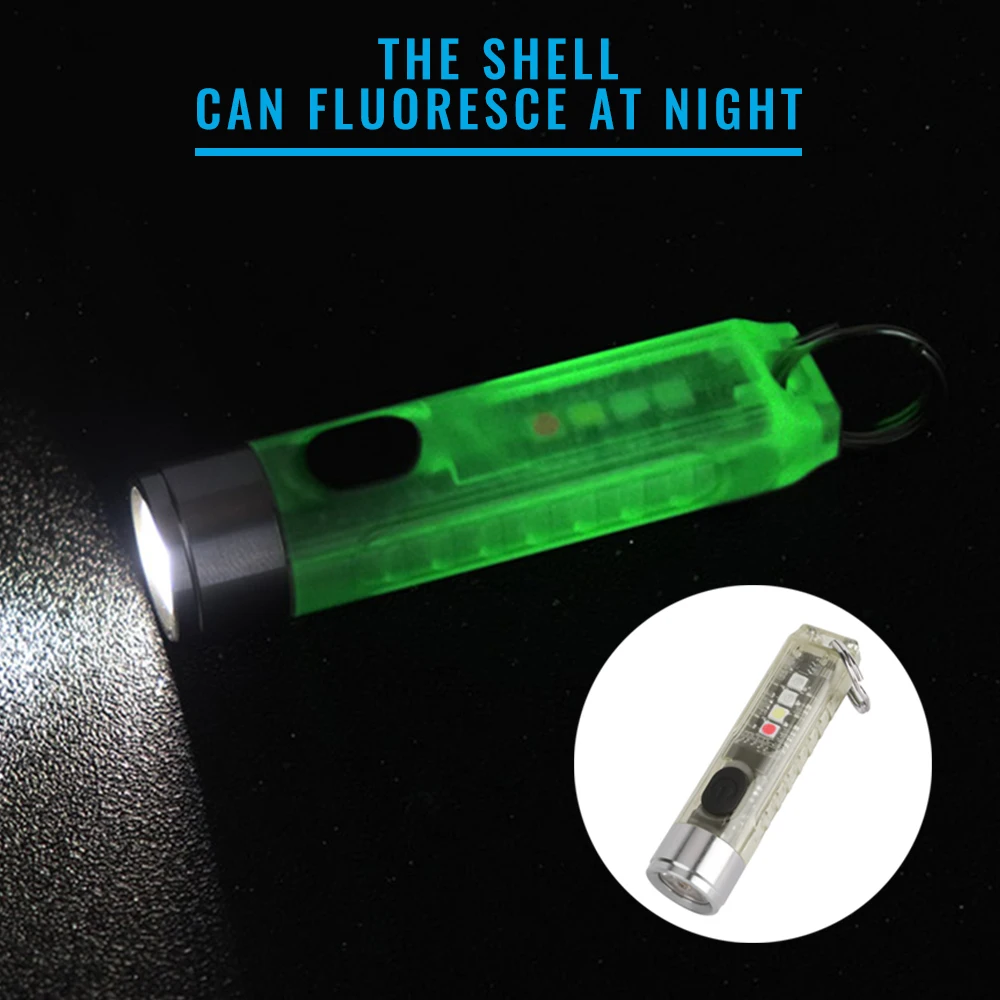 Multifunctional LED Strong Light Small Flashlight Side Light Red Blue Purple Light USB Charging Mini Fluorescent Keychain Torch
Multifunctional LED Strong Light Small Flashlight Side Light Red Blue Purple Light USB Charging Mini Fluorescent Keychain Torch