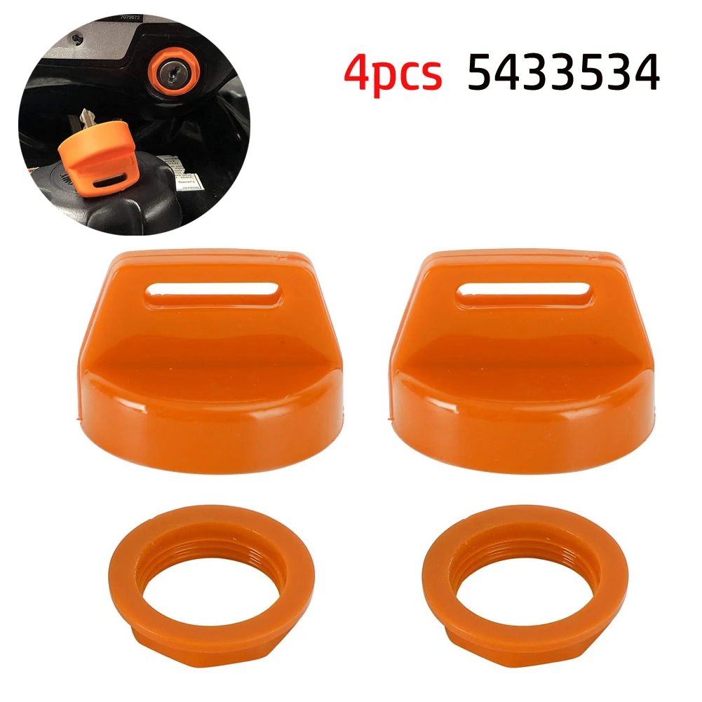 For Polaris P/N 5433534 Ignition Key Switch Cover 2pcs Accessories Orange Replacement Silicone Rubber UV Resistant
For Polaris P/N 5433534 Ignition Key Switch Cover 2pcs Accessories Orange Replacement Silicone Rubber UV Resistant