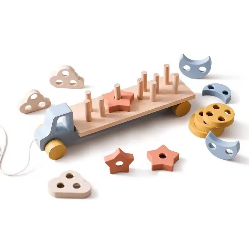 2023 New Arrival Wooden Truck Stacking Toy Kids Montessori Toys Preschool Early Learning Educational Toys for Baby Toddlers
2023 New Arrival Wooden Truck Stacking Toy Kids Montessori Toys Preschool Early Learning Educational Toys for Baby Toddlers