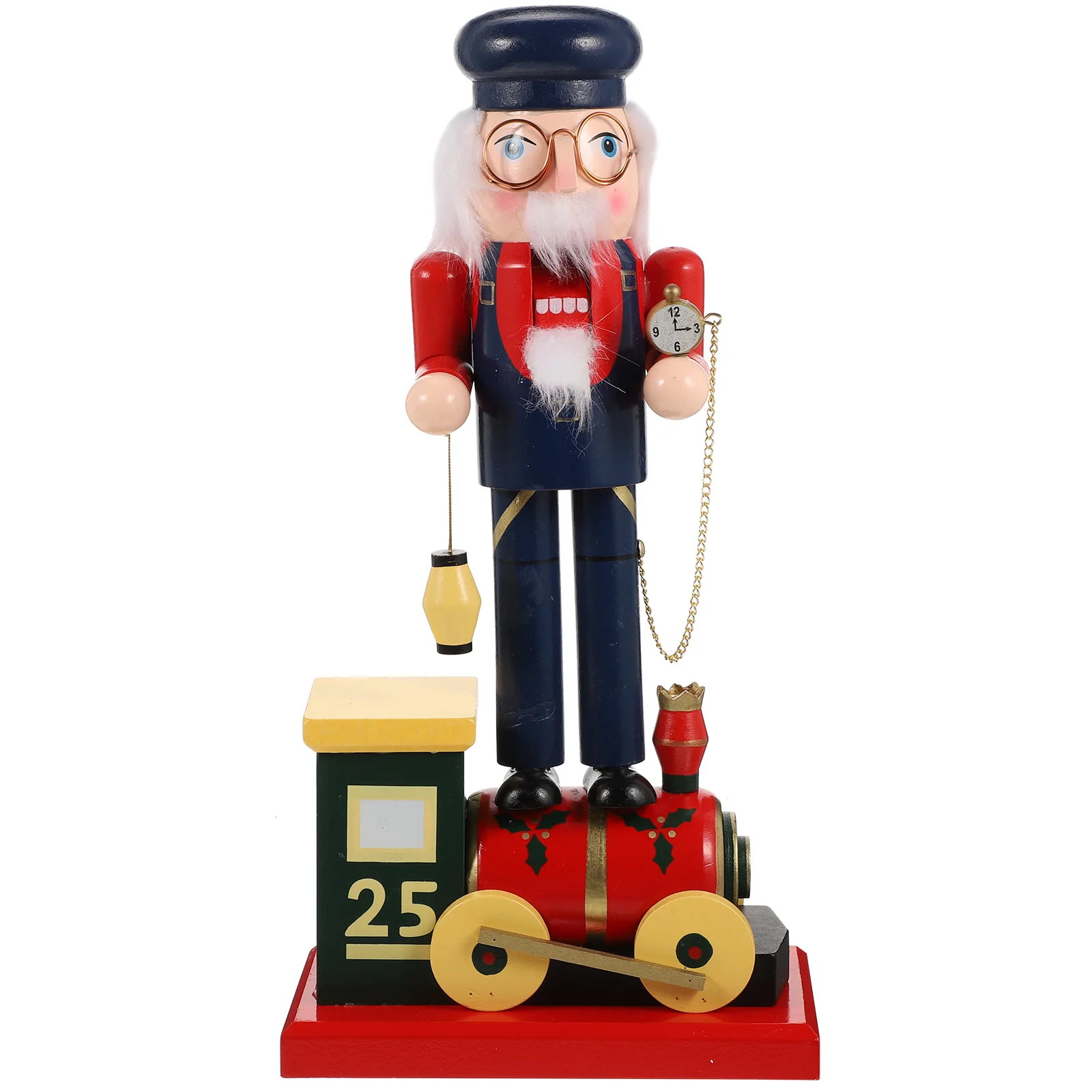 Repairer Nutcracker Ornament Desktop Wooden Nutcracker Figurine Festival Party Desktop Ornament
Repairer Nutcracker Ornament Desktop Wooden Nutcracker Figurine Festival Party Desktop Ornament