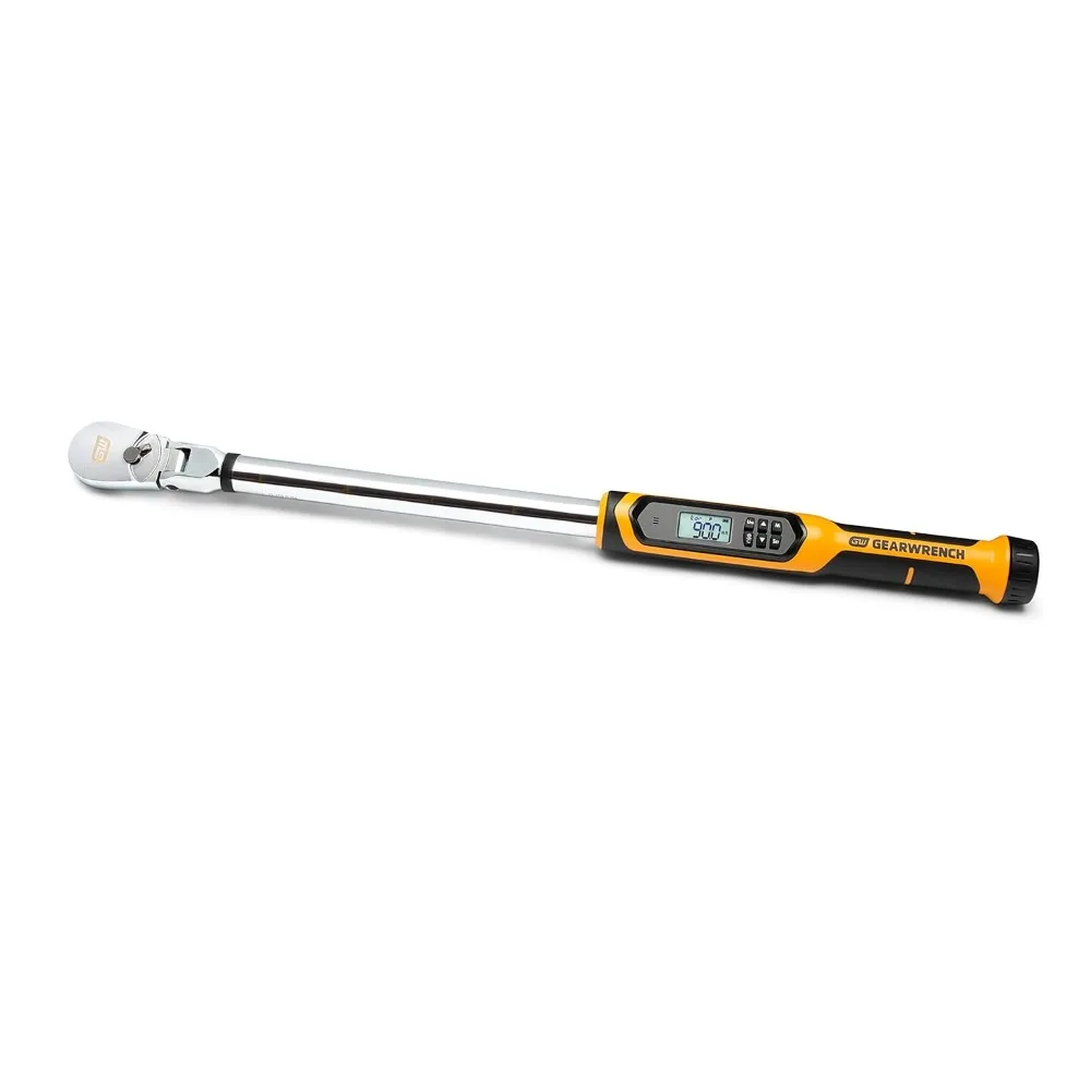 GEARWRENCH "1/2" Flex Head Electronic Torque Wrench with Angle 25-250 ft/lbs. - 85079
GEARWRENCH "1/2" Flex Head Electronic Torque Wrench with Angle 25-250 ft/lbs. - 85079