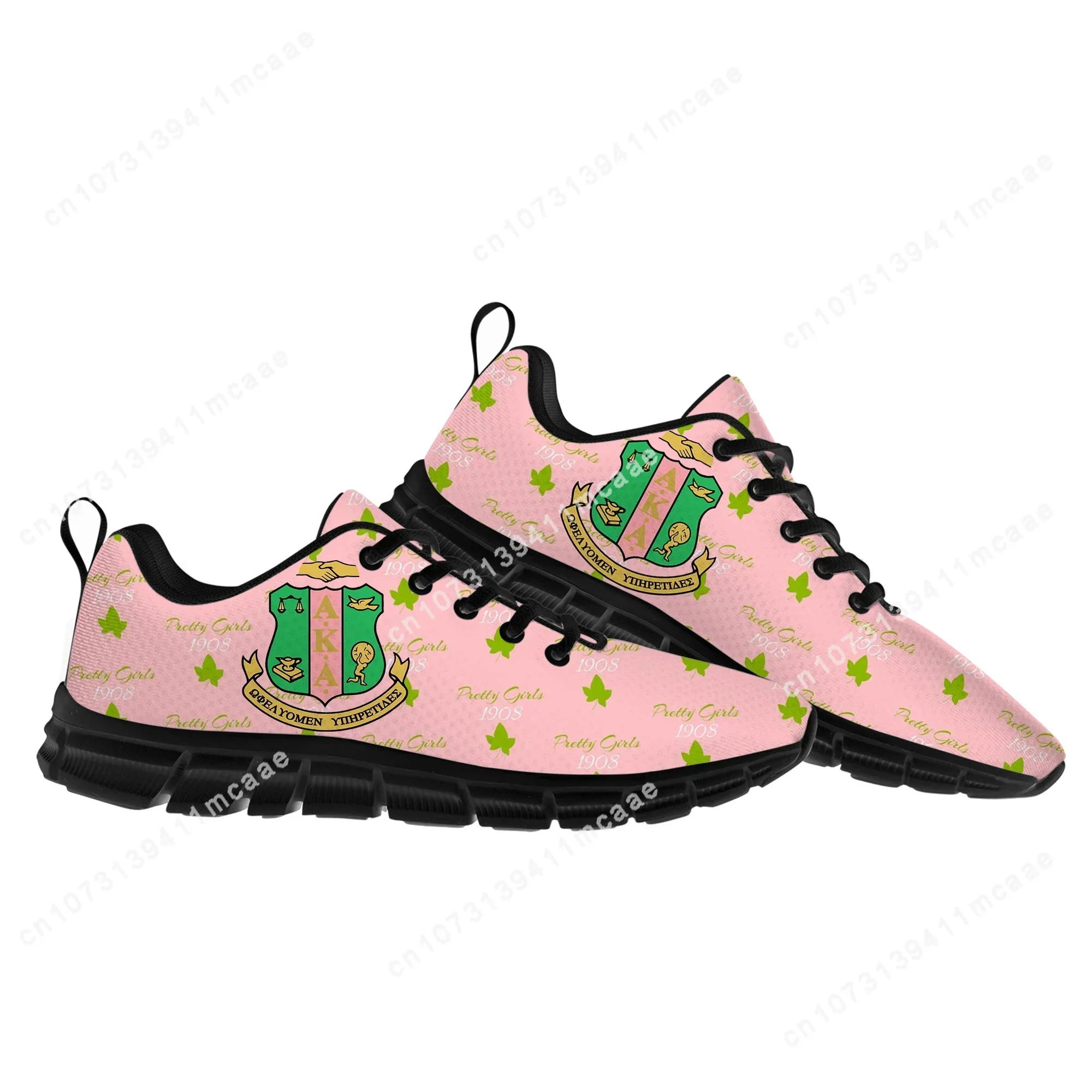 

Alpha Sorority AKA 1908 Sports Shoes Mens Womens Teenager Kids Children Sneakers Kappa Alpha Casual Sneaker Couple Custom Shoes