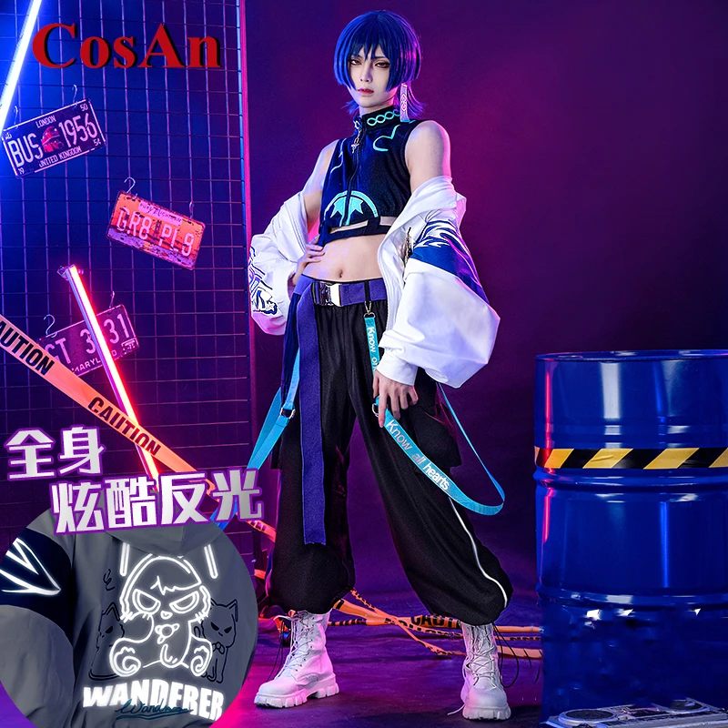 CosAn Game Genshin Impact Wanderer/Scaramouche Косплей Костюм моторики тяжелая промышленность модная красивая форма повседневная одежда
CosAn Game Genshin Impact Wanderer/Scaramouche Косплей Костюм моторики тяжелая промышленность модная красивая форма повседневная одежда