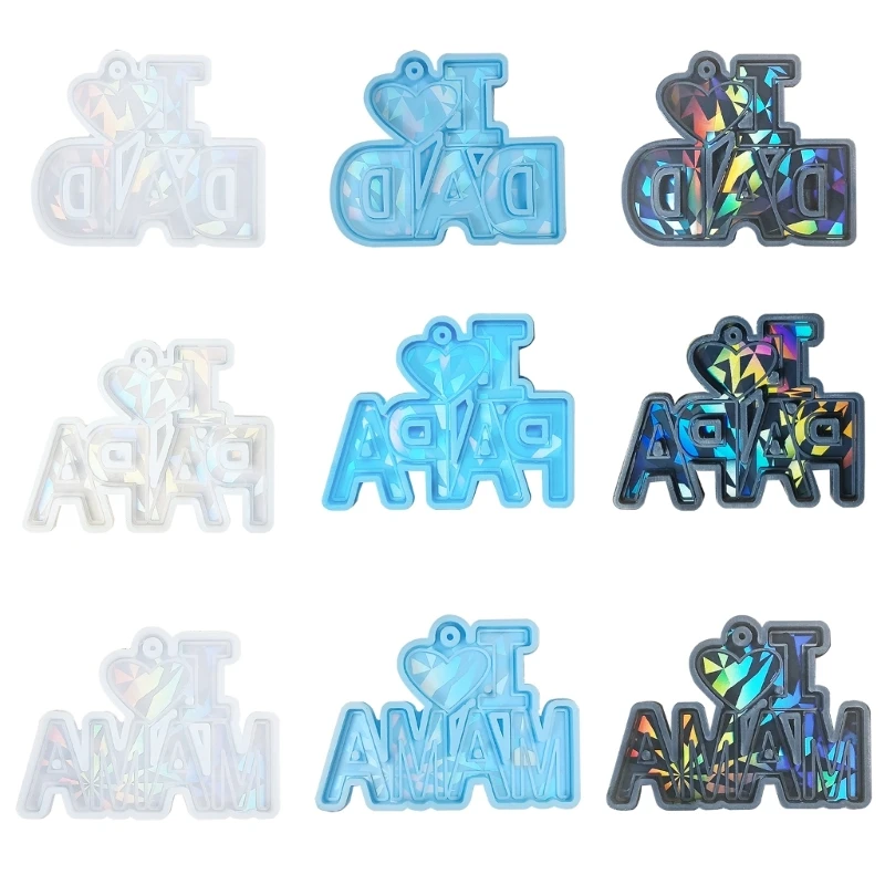 Форма для сердца папы, голографическая форма для кулона с легкой тенью, украшения для рукоделия, ремесло
Форма для сердца папы, голографическая форма для кулона с легкой тенью, украшения для рукоделия, ремесло