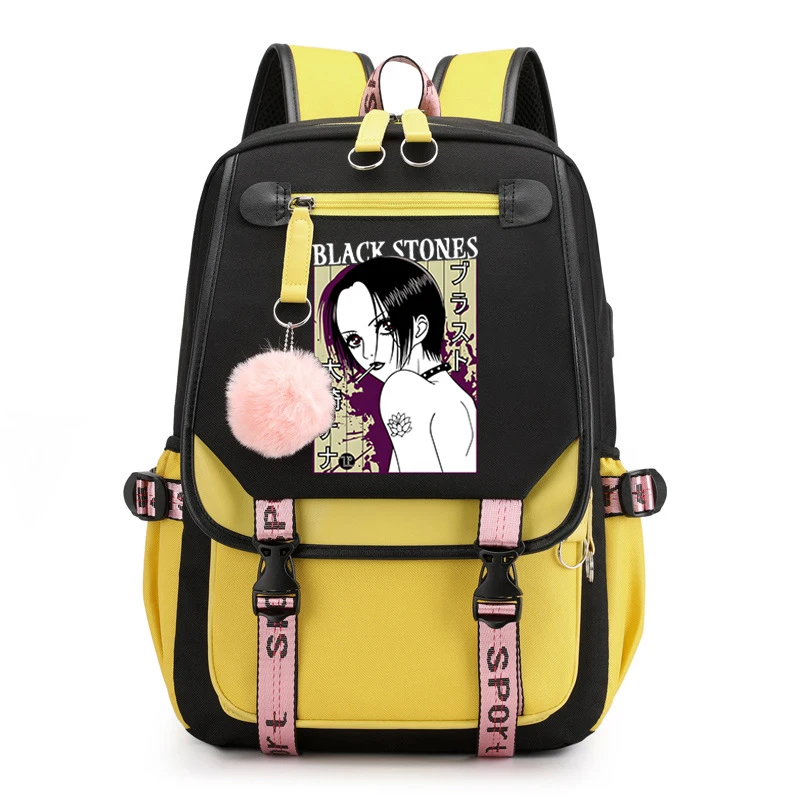Anime Nana Osaki Backpacks Teenage Girls Boys Yellow Laptop Bag Student SchoolBag Fashion Nana Bagpack Mochila School Rucksack
Anime Nana Osaki Backpacks Teenage Girls Boys Yellow Laptop Bag Student SchoolBag Fashion Nana Bagpack Mochila School Rucksack