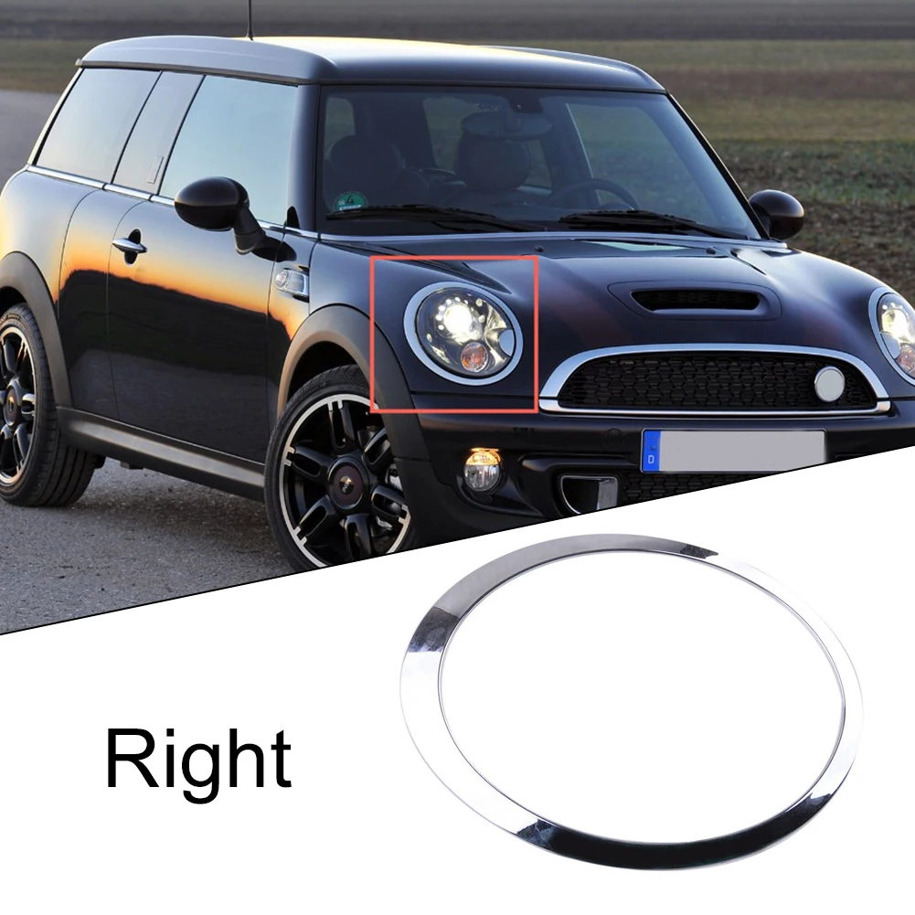 Набор переходных колец для правой хромированной фары Mini Cooper 2007-2015, хромированное кольцо для фар, правая сторона 51137149906
Набор переходных колец для правой хромированной фары Mini Cooper 2007-2015, хромированное кольцо для фар, правая сторона 51137149906