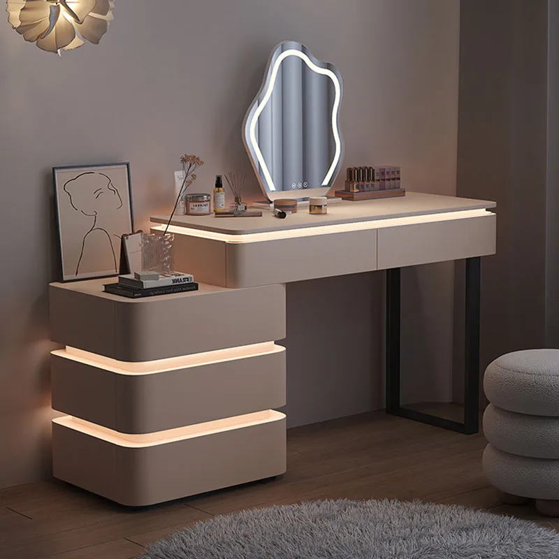 Vanity Dressing Table Light Mirror Chairs Nordic Wood Storage Drawer Cabinets Nightstands Bedroom Tocador Maquillaje Room Decor
Vanity Dressing Table Light Mirror Chairs Nordic Wood Storage Drawer Cabinets Nightstands Bedroom Tocador Maquillaje Room Decor