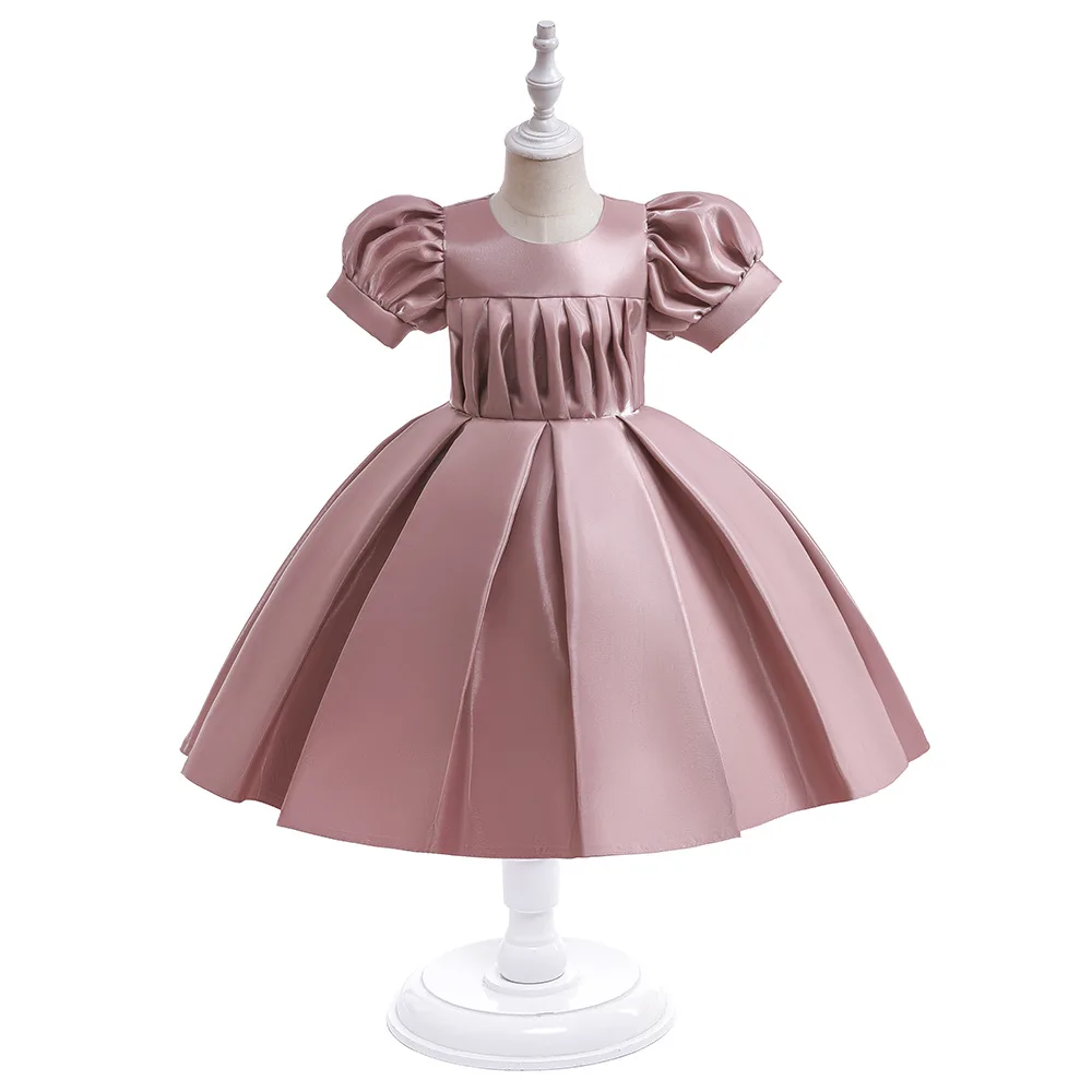 Little Children Formal Short Sleeves Flower Girl Dresses Satin Kids Birthday Party Pageant Prom Gown Junior Bridesmaid Dresses
Little Children Formal Short Sleeves Flower Girl Dresses Satin Kids Birthday Party Pageant Prom Gown Junior Bridesmaid Dresses