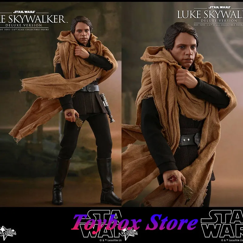 

HT HotToys 1/6 MMS517 Deluxe Edition Luke Skywaker Collectible Action Figure Star Wars Brave Boy Delicate 12" Full Set Soldier