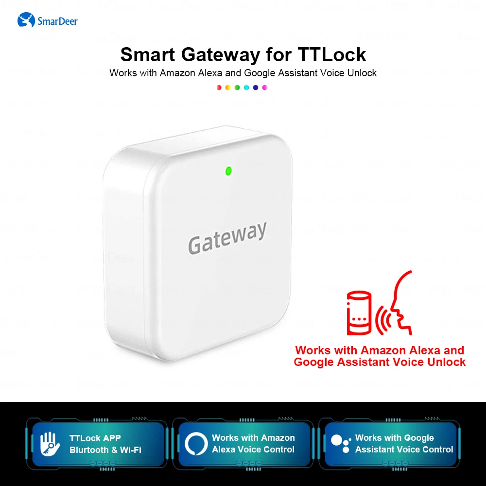TTLOCK G2 WiFi Gateway Hub Compatible with TTLock Smart Door Lock APP Remote Control Unlock Voice Control for Alexa Google Home
TTLOCK G2 WiFi Gateway Hub Compatible with TTLock Smart Door Lock APP Remote Control Unlock Voice Control for Alexa Google Home