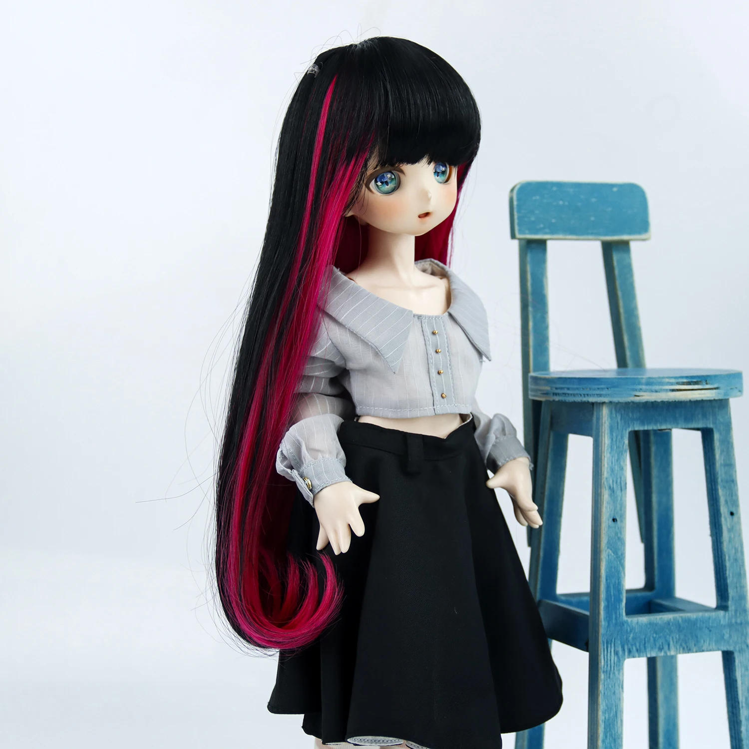 1/3 Long stranght high temperature wire bjd doll wig MSD SD Fashion Middle part line 7-8inch 8-9inch hair doll accessories
1/3 Long stranght high temperature wire bjd doll wig MSD SD Fashion Middle part line 7-8inch 8-9inch hair doll accessories