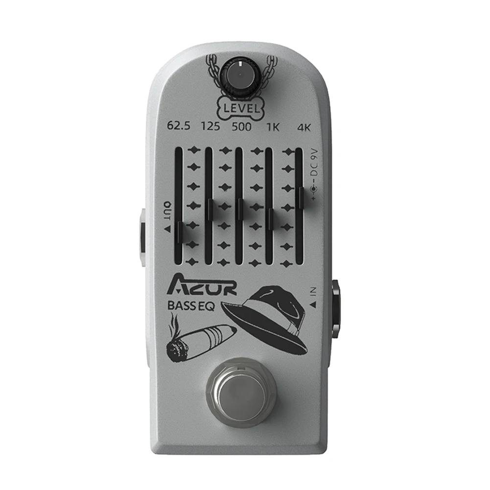 Мини-педаль для гитары AZOR AP-323 Bass EQ, 5-полосная педаль с каналом уровня, мини-педаль Azor, аксессуары для гитары
Мини-педаль для гитары AZOR AP-323 Bass EQ, 5-полосная педаль с каналом уровня, мини-педаль Azor, аксессуары для гитары