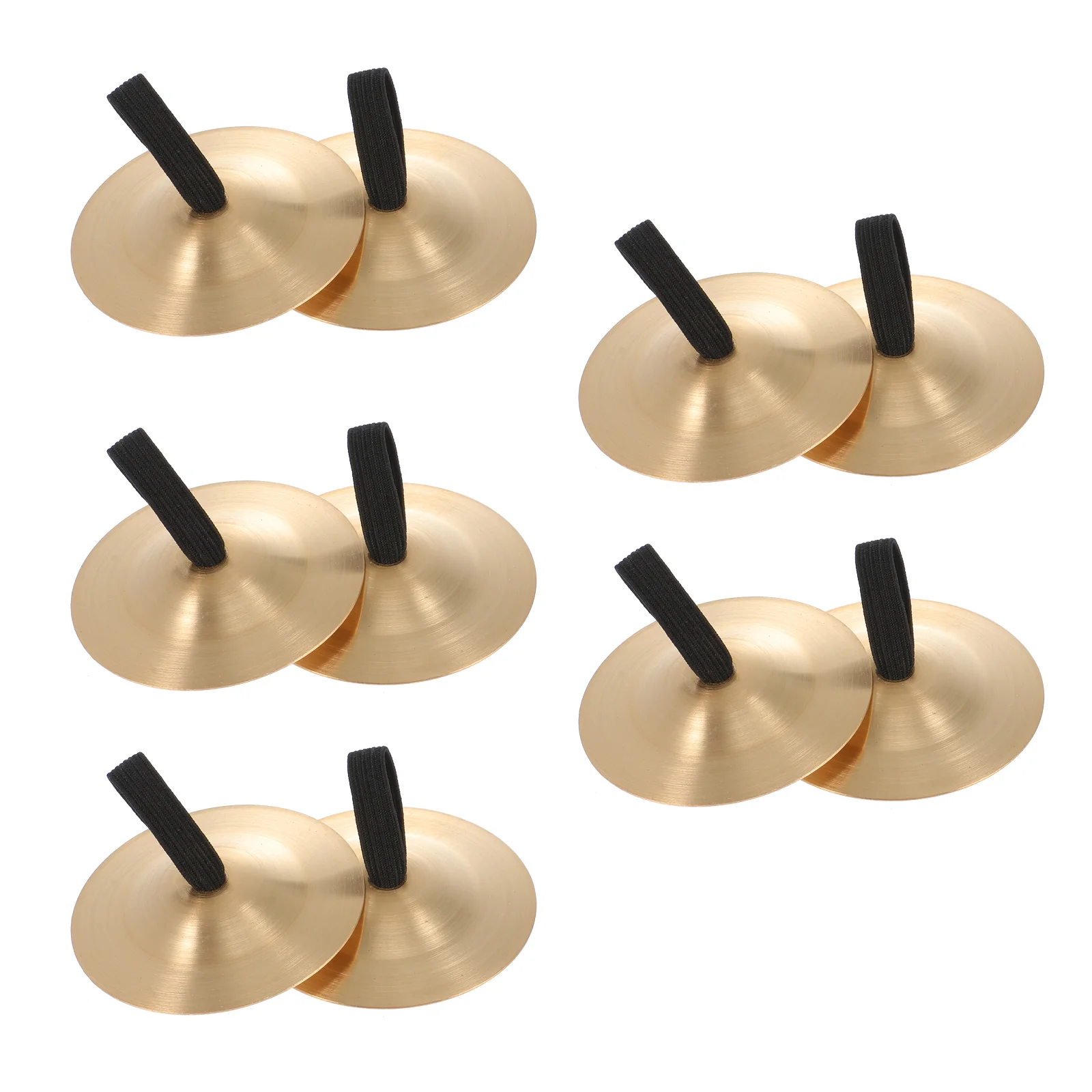 10 Pcs Musical Instrument Orff Copper Cymbals Child Instruments for Children Props Finger
10 Pcs Musical Instrument Orff Copper Cymbals Child Instruments for Children Props Finger