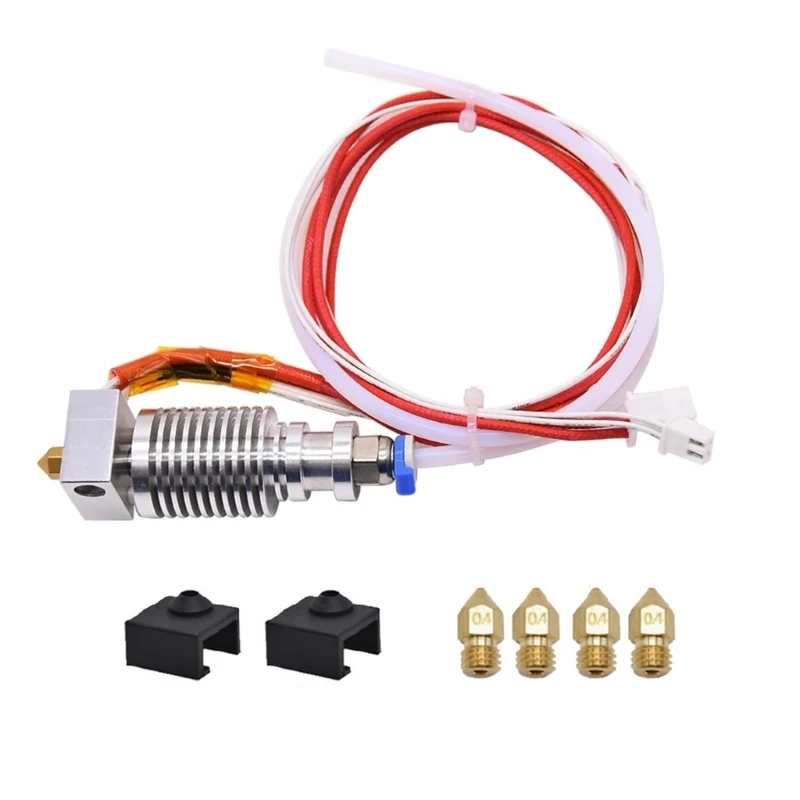 24V 40W Набор запасных частей Hotend из алюминиевого сплава для 3D-принтера CR10 V2
24V 40W Набор запасных частей Hotend из алюминиевого сплава для 3D-принтера CR10 V2