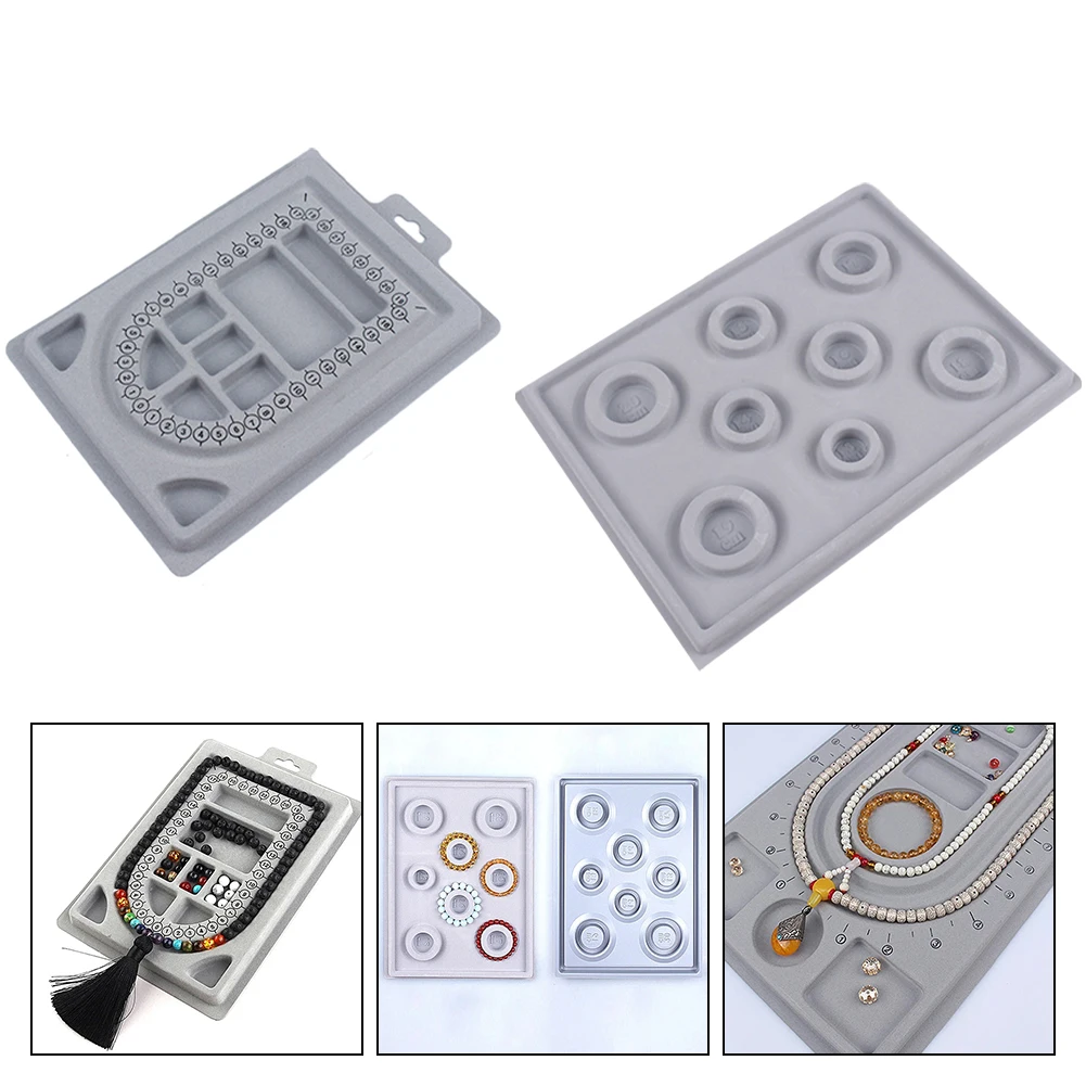 Multifunctional Bead Tray For DIY Bracelet Necklace Handcrafts Home Decorations Making Board Portable Measuring Gauge Accessory
Multifunctional Bead Tray For DIY Bracelet Necklace Handcrafts Home Decorations Making Board Portable Measuring Gauge Accessory