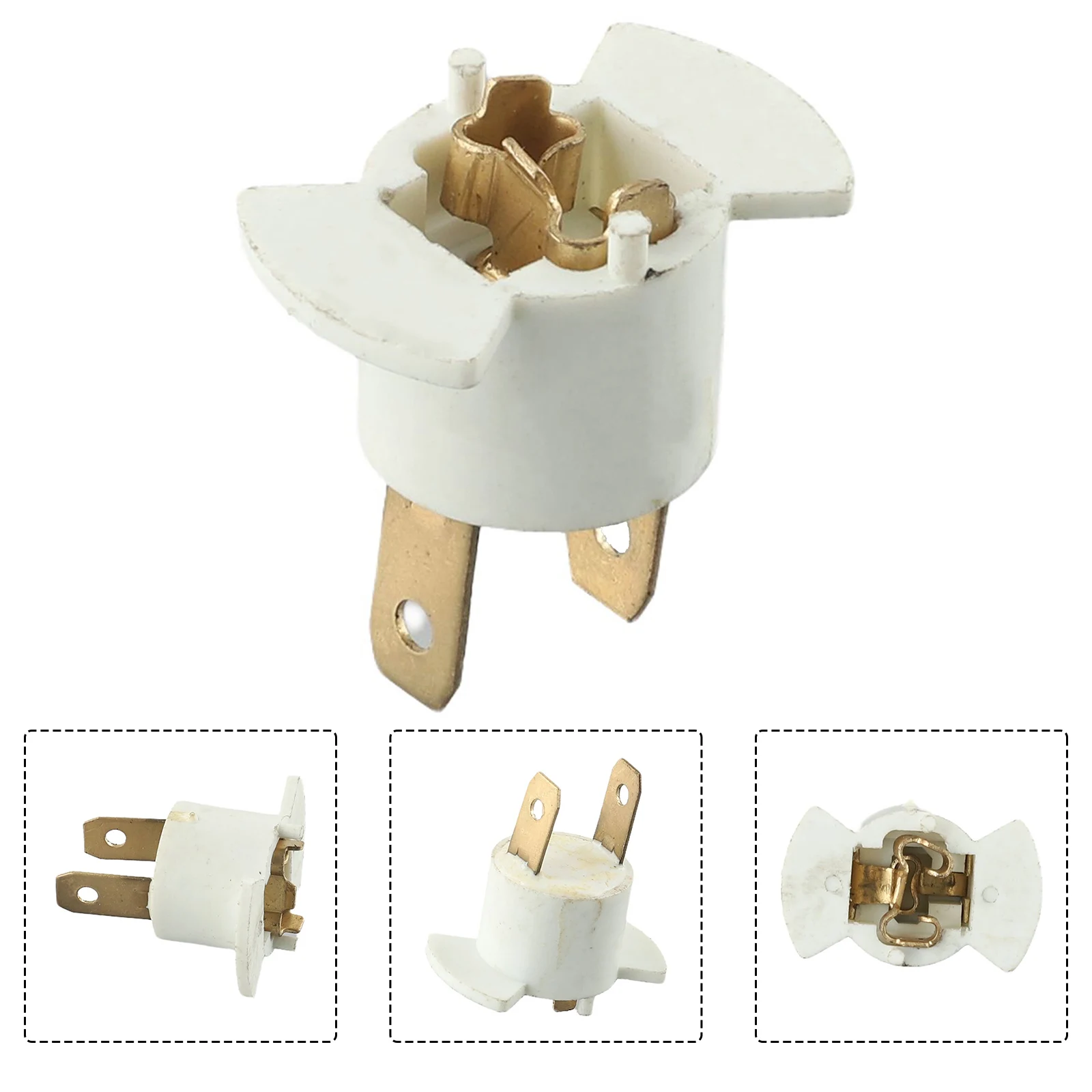 Car Halogen Headlight Bulb Socket Holder H1 Halogen Accessory Socket Adapter Car Supplies Base Replacement Durable Bulb Holder
Car Halogen Headlight Bulb Socket Holder H1 Halogen Accessory Socket Adapter Car Supplies Base Replacement Durable Bulb Holder