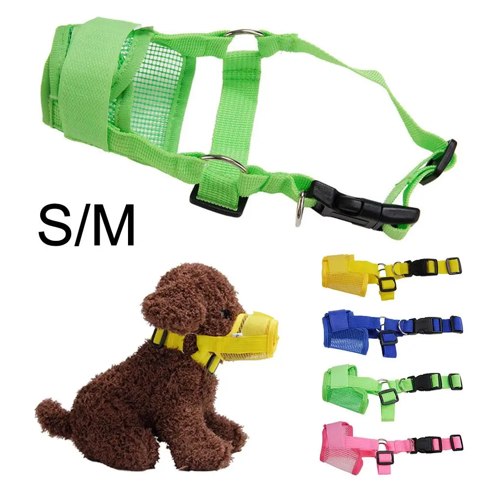 Dog Muzzle Anti Barking Adjustable Mesh Breathable Pet Mouth Cover Muzzles Collar For Small Large Dogs Dog Accessories Y2W4
Dog Muzzle Anti Barking Adjustable Mesh Breathable Pet Mouth Cover Muzzles Collar For Small Large Dogs Dog Accessories Y2W4