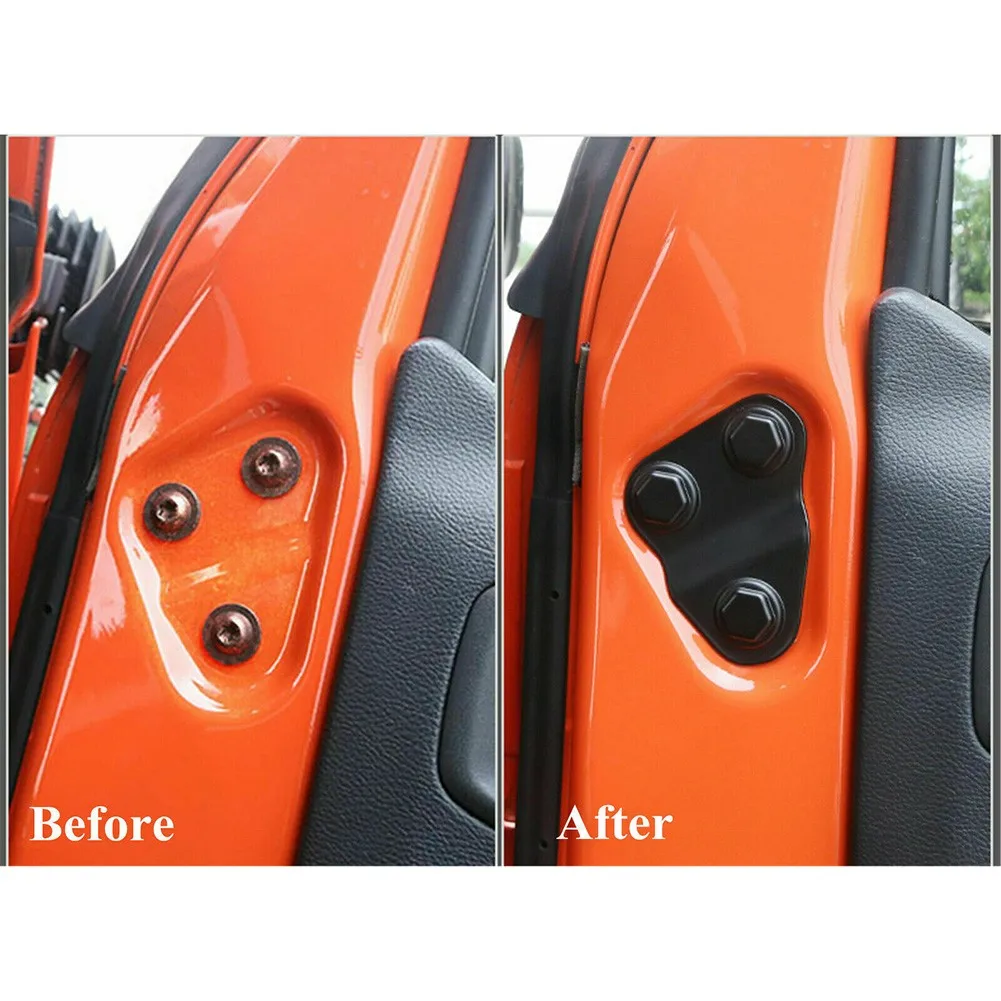 Add More Quality and Style to Your For Jeep Wrangler with Our Door Lock Cover Screw Protector Trim and Lock Decoration Cover Set
Add More Quality and Style to Your For Jeep Wrangler with Our Door Lock Cover Screw Protector Trim and Lock Decoration Cover Set