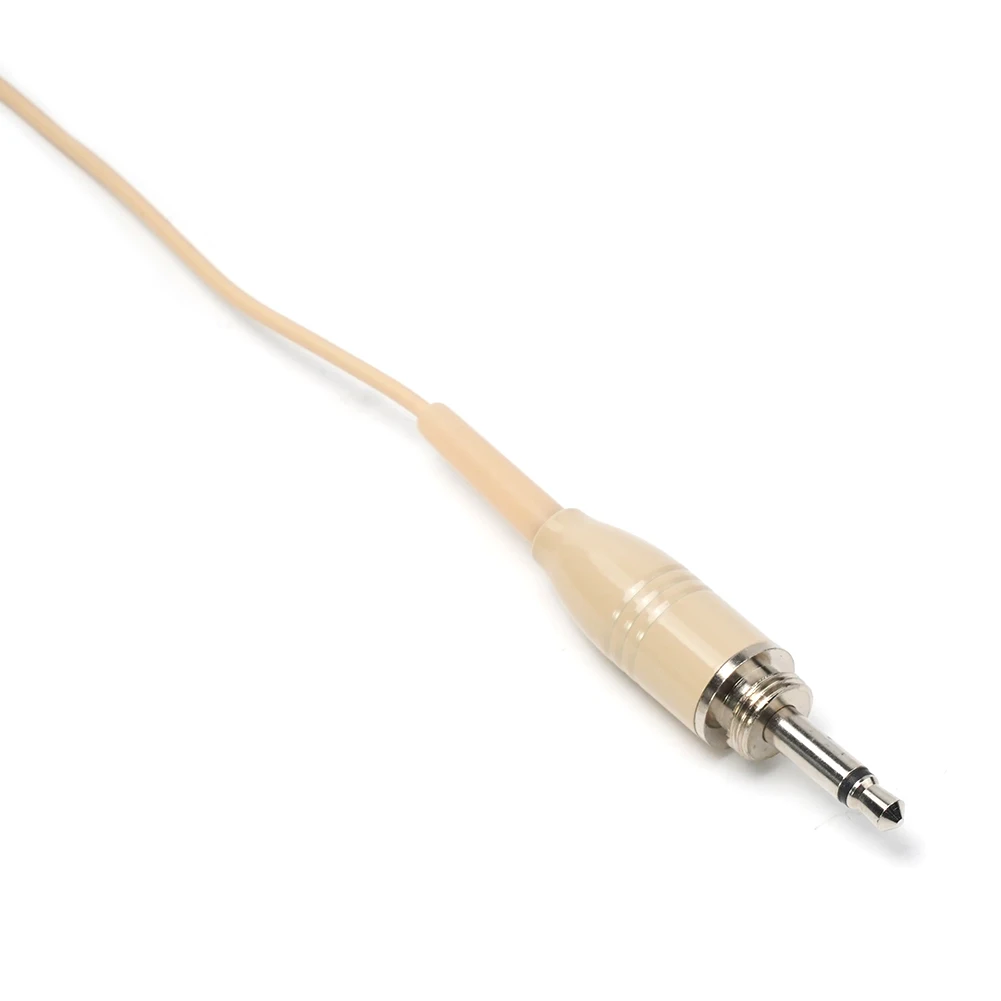 Headworn Headset Mic 1.2m 100-20KHZ Beige Microphone With Microphone Cover Φ4.0 Mm Double Earhook For Sennheiser
Headworn Headset Mic 1.2m 100-20KHZ Beige Microphone With Microphone Cover Φ4.0 Mm Double Earhook For Sennheiser