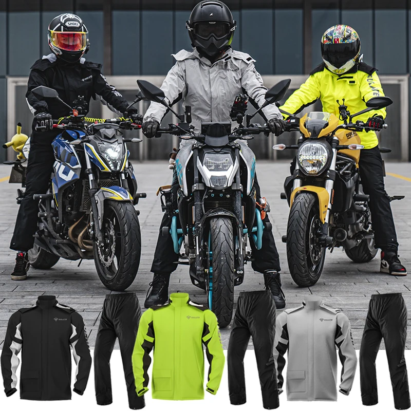 SULAITE Rainwear Motorcycle Raincoat Suit Men Lady Outdoor Ultrathin Rain Coat Waterproof Cycling Hiking Protect Cloak Moto 2021
SULAITE Rainwear Motorcycle Raincoat Suit Men Lady Outdoor Ultrathin Rain Coat Waterproof Cycling Hiking Protect Cloak Moto 2021