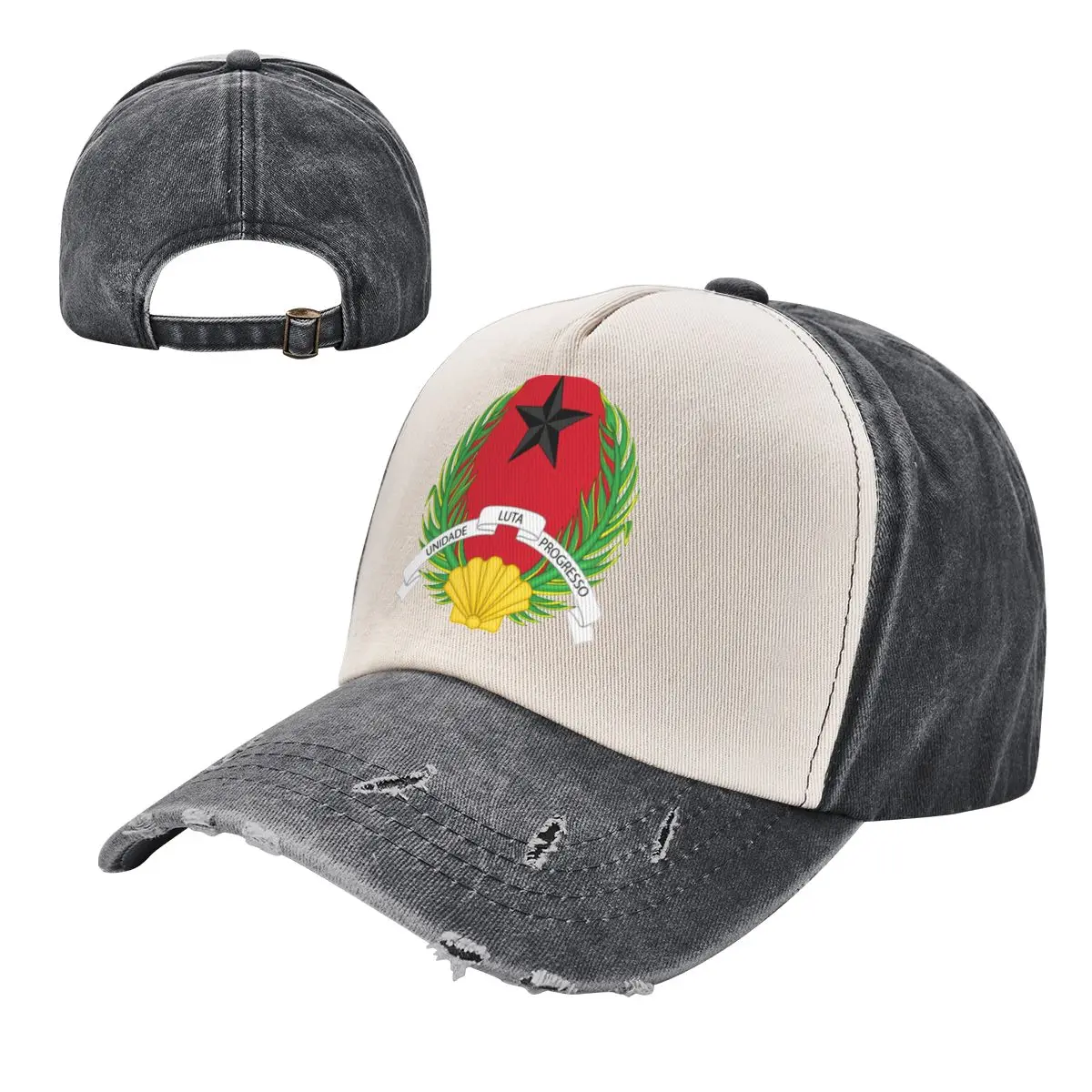 Emblem Of Guinea Bissau Color Blocking Distressed Baseball Cap Dad Hats Men Women Vintage Washed Cotton Trucker Adjustable Gift
Emblem Of Guinea Bissau Color Blocking Distressed Baseball Cap Dad Hats Men Women Vintage Washed Cotton Trucker Adjustable Gift