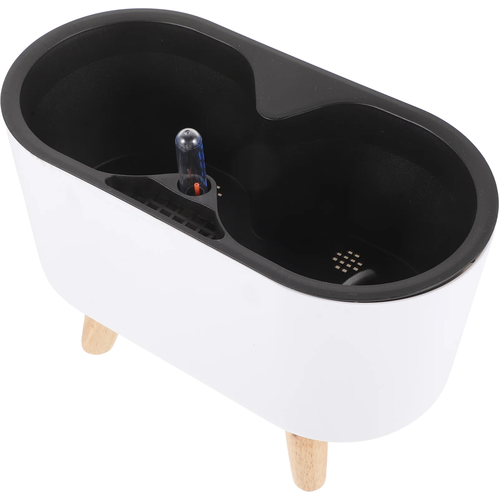 Self Watering Flowerpot Lazy Hydroponic Automatic Water Absorbing Flower Pot With Water Level Gauge Home Decoration
Self Watering Flowerpot Lazy Hydroponic Automatic Water Absorbing Flower Pot With Water Level Gauge Home Decoration