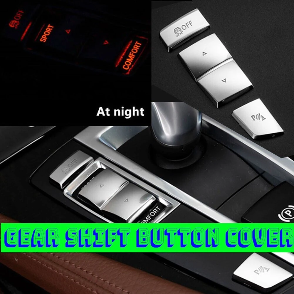 Car Switch Button Cover Durable Easy Clean Easy Installation Gear Shift Panel Side Switch P Button Cover 5PCS ABS
Car Switch Button Cover Durable Easy Clean Easy Installation Gear Shift Panel Side Switch P Button Cover 5PCS ABS