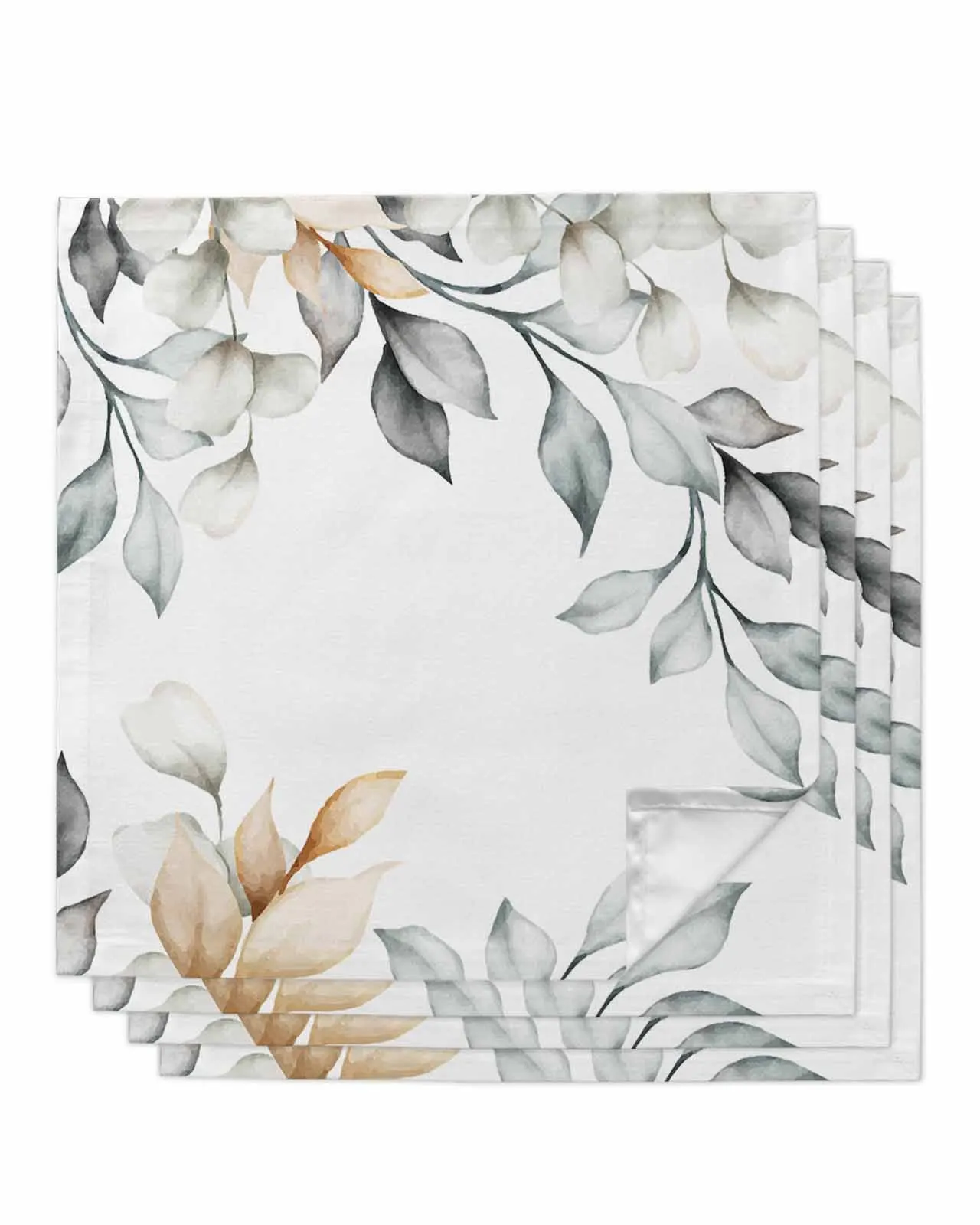 4pcs Summer Plants Leaves Watercolor Table Napkins Cloth Set Kitchen Dinner Tea Towels Table Mat Wedding Decor Napkins
4pcs Summer Plants Leaves Watercolor Table Napkins Cloth Set Kitchen Dinner Tea Towels Table Mat Wedding Decor Napkins