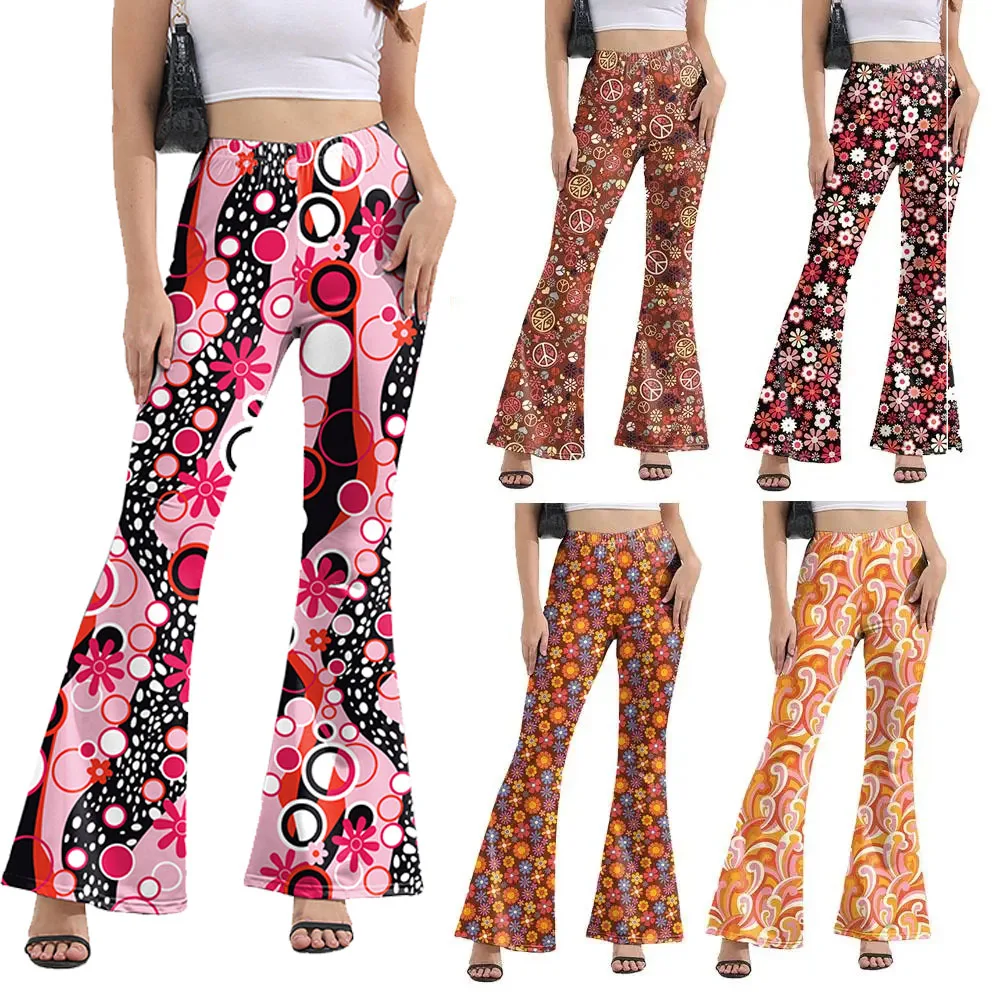 Zawaland Hip Hop Vintage Flared Pants for Women Floral Printing Leggings Lady Halloween Cosplay Slim High Waist Long Trousers
Zawaland Hip Hop Vintage Flared Pants for Women Floral Printing Leggings Lady Halloween Cosplay Slim High Waist Long Trousers