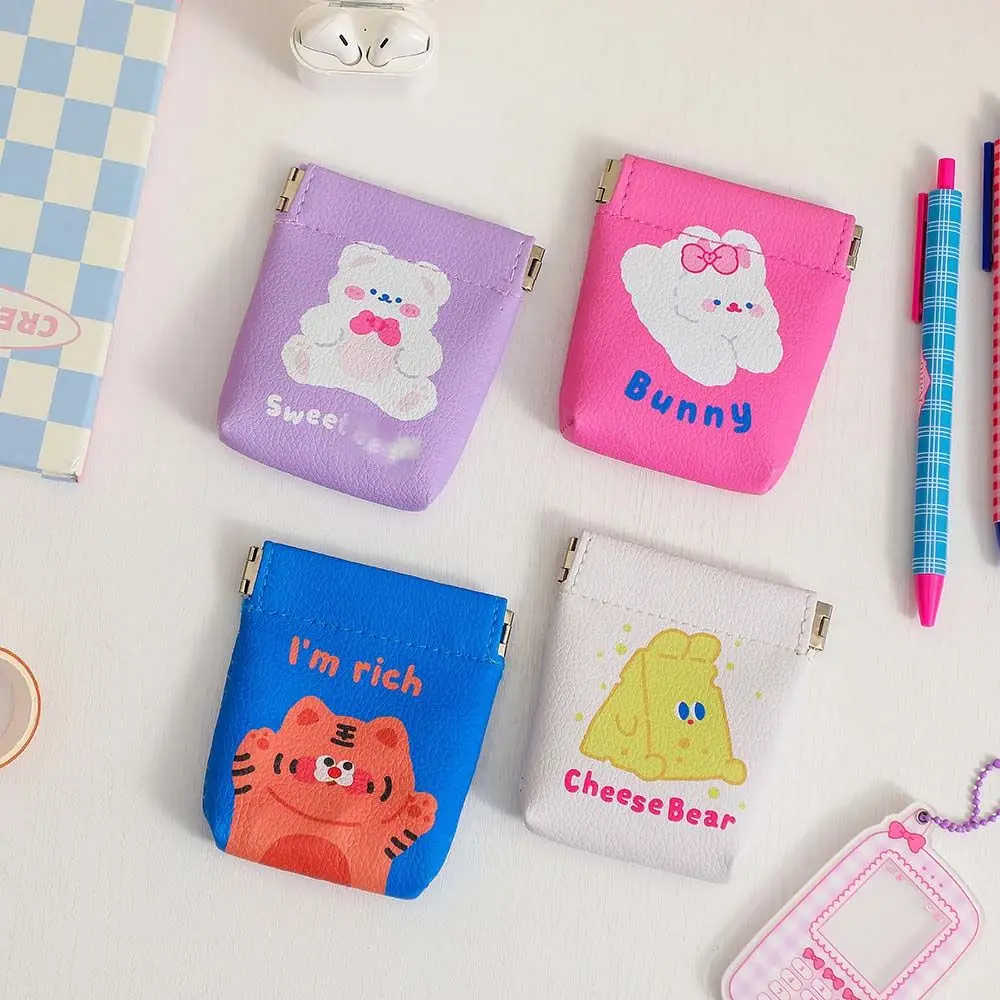 Leather Sundries Case Rabbit Mini Earphone Bag Bear Earphone Protective Sleeve Coin bag Cosmetic Bag Small Coin purse
Leather Sundries Case Rabbit Mini Earphone Bag Bear Earphone Protective Sleeve Coin bag Cosmetic Bag Small Coin purse