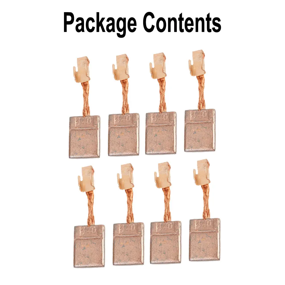 Electric Tool Carbon Brush Electric Drill Motor 13*10*3mm 8pcs Carbon For CB-440 BHP458 18V BDF452 BHP454 Motor Replacement
Electric Tool Carbon Brush Electric Drill Motor 13*10*3mm 8pcs Carbon For CB-440 BHP458 18V BDF452 BHP454 Motor Replacement