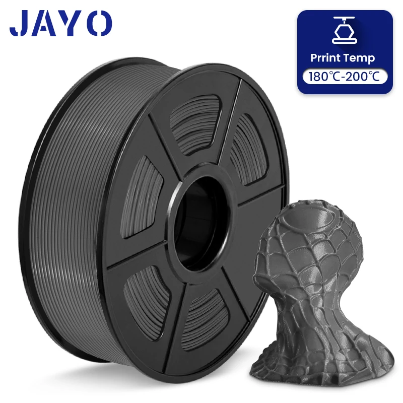 

JAYO PLA Meta Filament 1KG 1.75MM 3D Printer Tolerance ±0.02MM For FDM DIY Gift Plastic Printing New Arrival Fast Shipping