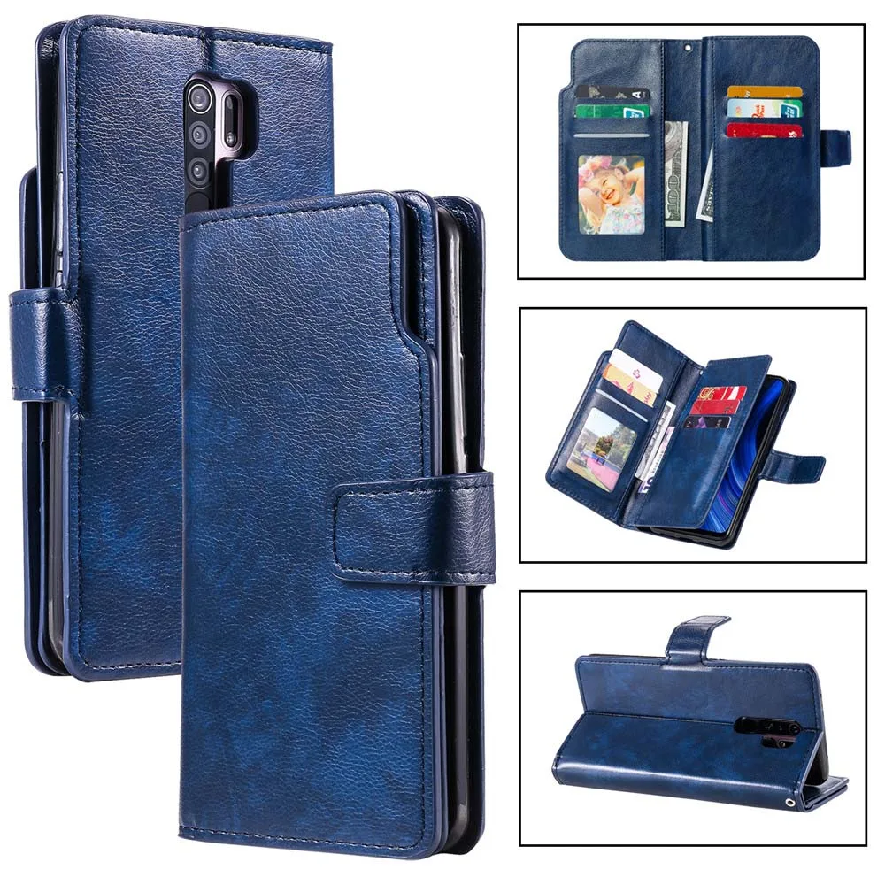 

Leather Wallet Phone Case For Huawei Mate 20 30 P40 P30 P20 Lite Pro P Smart 2020 2019 Flip Card Slots Shock Bags Cover D80K