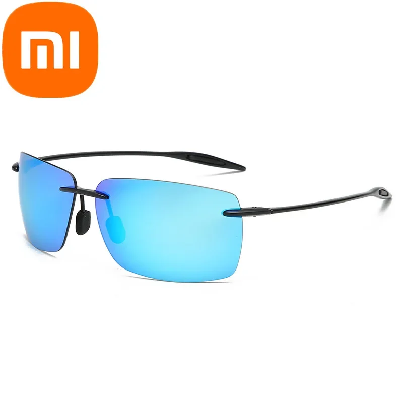 Солнцезащитные очки Xiaomi Tr90 мужские Ультра легкие, без оправы, поляризационные, для вождения, рыбалки на открытом воздухе
Солнцезащитные очки Xiaomi Tr90 мужские Ультра легкие, без оправы, поляризационные, для вождения, рыбалки на открытом воздухе