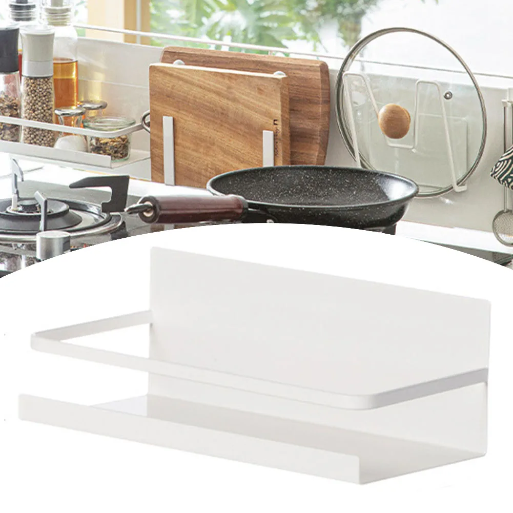 1pc Storage Shelves Magnetic Metal Rack Spice Rack Seasoning Organizers Refrigerator Shelf Kitchen Pot Lid Rack Household White
1pc Storage Shelves Magnetic Metal Rack Spice Rack Seasoning Organizers Refrigerator Shelf Kitchen Pot Lid Rack Household White