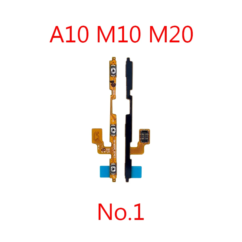 

Power Key Switch Volume Button Mute On Off Flex Cable For Samsung Galaxy A10 M10 M20 A10S A11 M11 A20S A20 A30 A40 A50 A60 A70