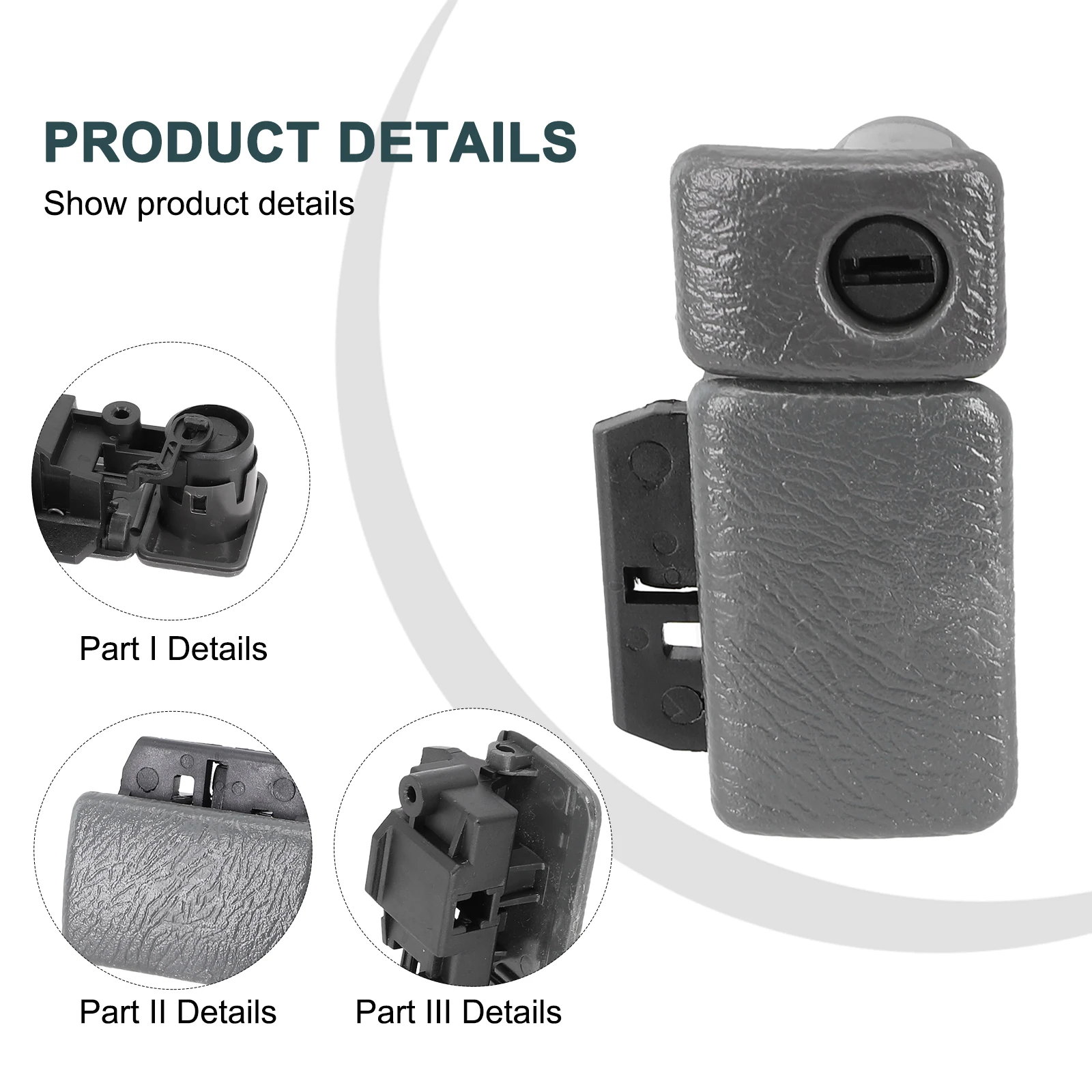 Handle Glove Box Lock 1PC 40g Perfect Match For The Original One. Stable Characteristics Stable Characteristics
Handle Glove Box Lock 1PC 40g Perfect Match For The Original One. Stable Characteristics Stable Characteristics