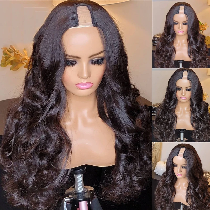 24 inch Long Natural Black Body Wave U Part Wig Brazilian Human Hair Wigs For Women U Shape Wig Daily Soft Free Part Glueless
24 inch Long Natural Black Body Wave U Part Wig Brazilian Human Hair Wigs For Women U Shape Wig Daily Soft Free Part Glueless