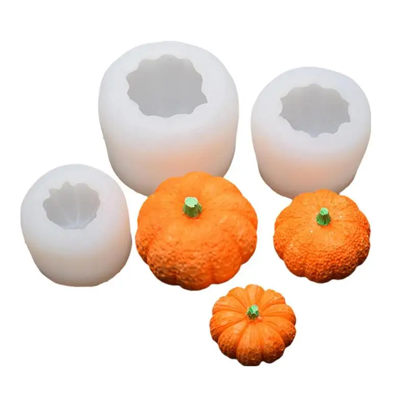 Pumpkin Resin Mold Halloween 3D Pumpkin Mould Candle Decoration Fondant Mousse Fall Silicone Halloween Decoration Crafts Making
Pumpkin Resin Mold Halloween 3D Pumpkin Mould Candle Decoration Fondant Mousse Fall Silicone Halloween Decoration Crafts Making
