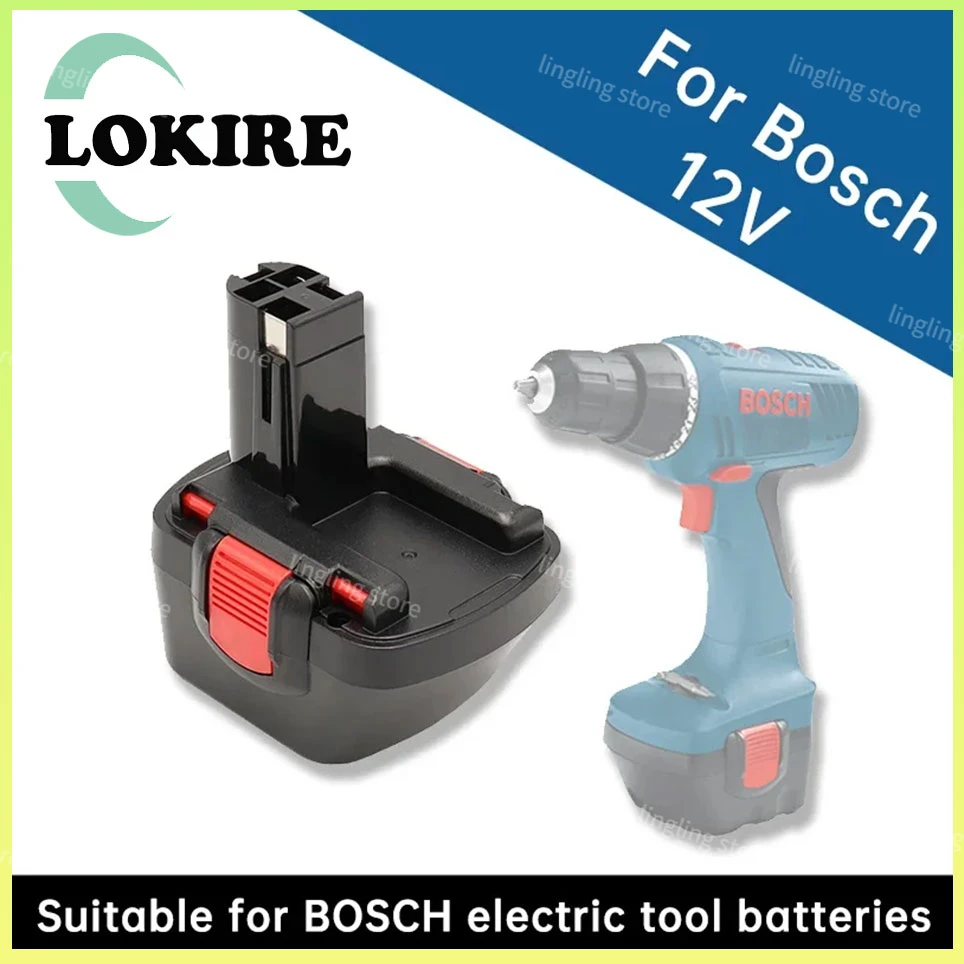 

New for Bosch 12V 9800mAh 4800mAH 6800mAH PSR Rechargeable Battery AHS GSB GSR 12 VE-2 BAT043 BAT045 BAT046 BAT049 BAT120 BAT139
