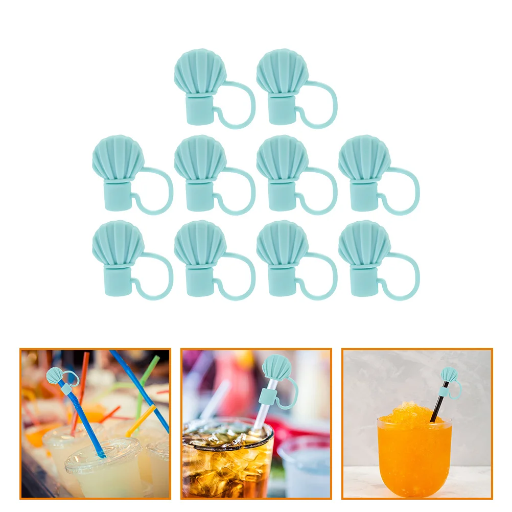 

Party Cups Accessories Straw Covers Silicone Straw Covers Straw Toppers Straw Topper for Daily Decoration Straws Drinks