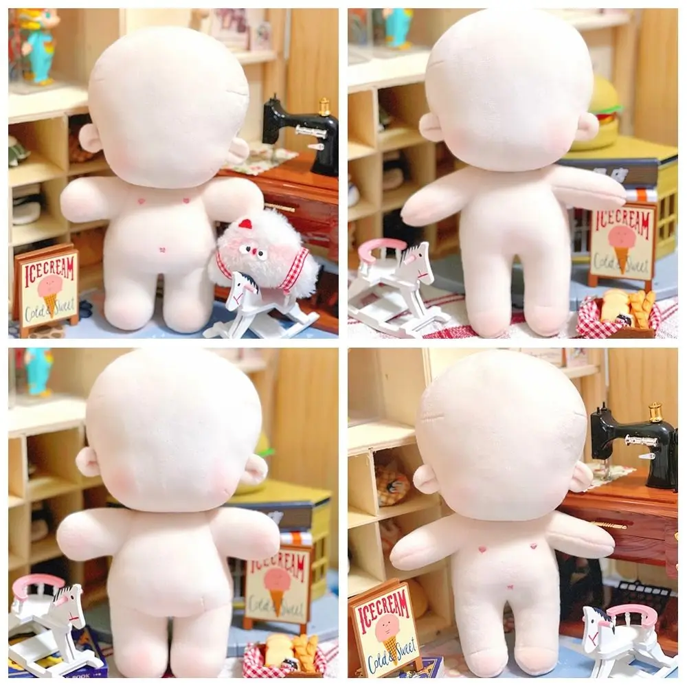 

20CM Changing Dressing Game Handmade Toys Playing House Cotton Stuffed Embroidery Or Blank DIY Idoll Doll Dolls Body