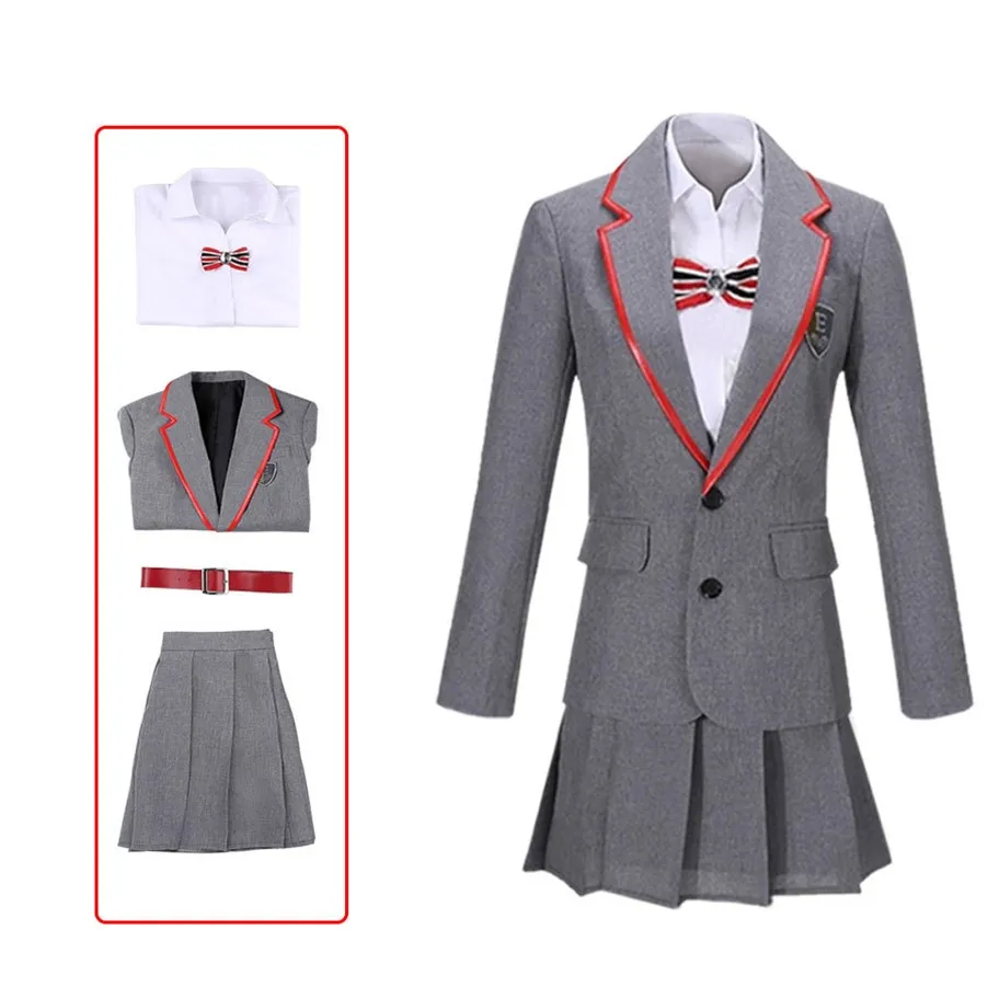 TV Elite Rebeca Nadia Cosplay Costume Dress Samuel Omar Suit High School Uniform Girls Skirt Set Male Female Jacket Pants Outfit
TV Elite Rebeca Nadia Cosplay Costume Dress Samuel Omar Suit High School Uniform Girls Skirt Set Male Female Jacket Pants Outfit