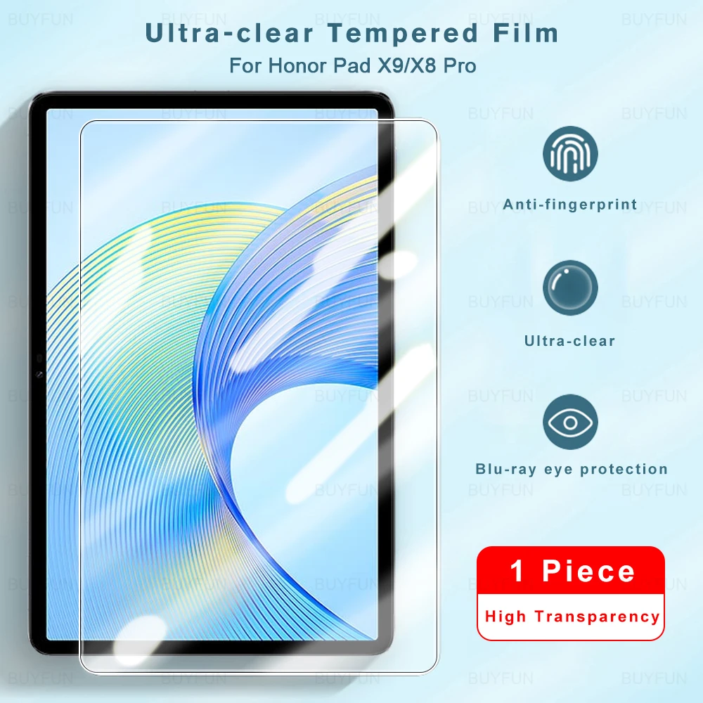 

9H закаленное стекло для Huawei Honor Pad X9 X8 Pro 11,5 дюймов honer honar X 9 9x x8pro прозрачная пленка защита экрана планшета