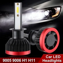2PCS Car Headlight Mini Lamp 9005 9006 H1 H11 LED Bulb 9-32V DC 60W DOB Chip 6000LM 6000K White Waterproof Car Accessories
2PCS Car Headlight Mini Lamp 9005 9006 H1 H11 LED Bulb 9-32V DC 60W DOB Chip 6000LM 6000K White Waterproof Car Accessories