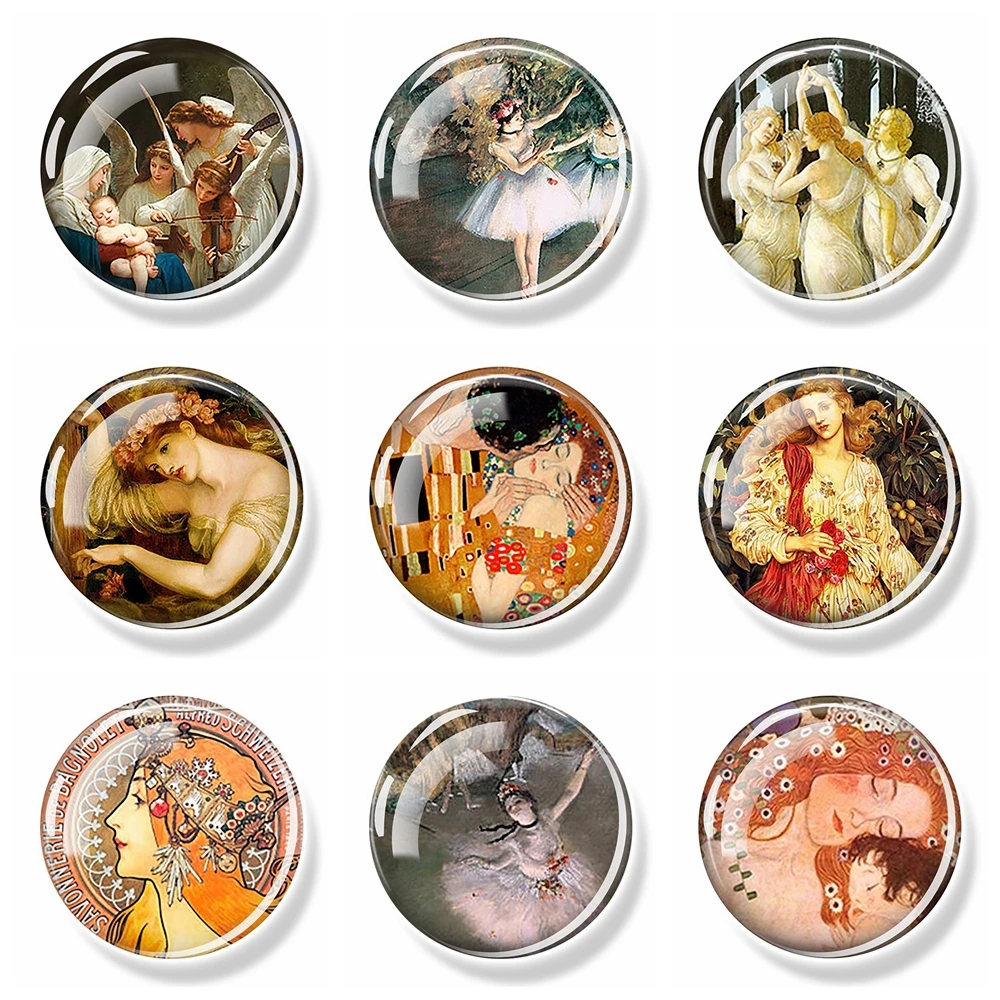 Klimt's Kiss Magnet Creative Personalized Art Oil Painting Fridge Magnet Glass Cabochon Home Decoration Magnet For Fridge Decor
Klimt's Kiss Magnet Creative Personalized Art Oil Painting Fridge Magnet Glass Cabochon Home Decoration Magnet For Fridge Decor