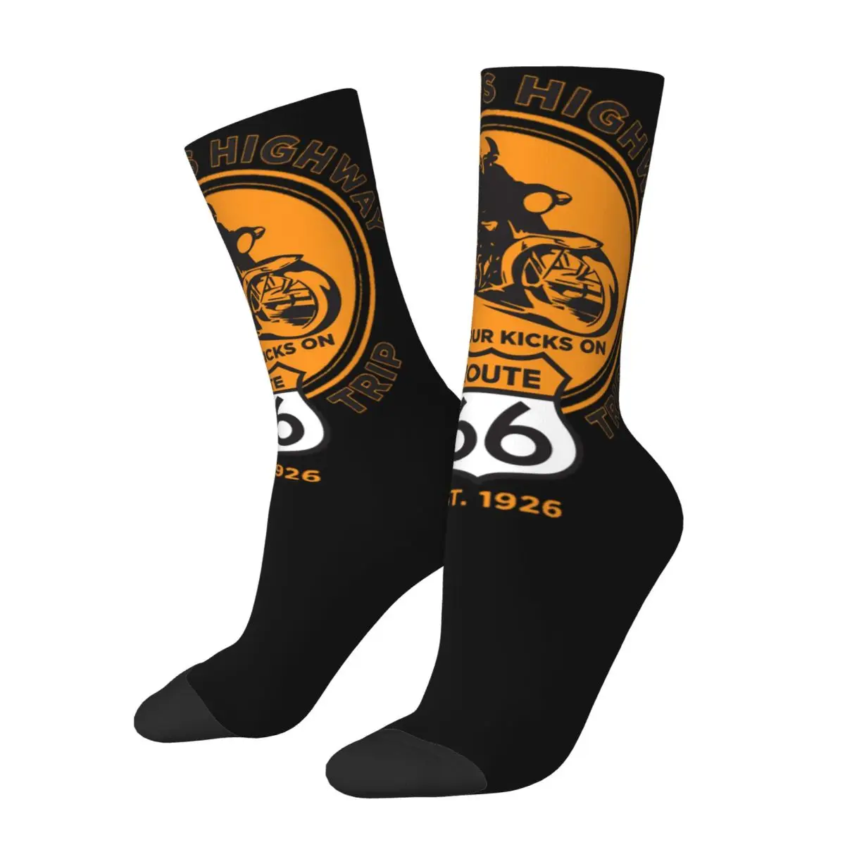 Harajuku Female Socks Retro Route 66 Road Trip Stuff Comfortable High Quality Socks Spring Autumn Winter
Harajuku Female Socks Retro Route 66 Road Trip Stuff Comfortable High Quality Socks Spring Autumn Winter