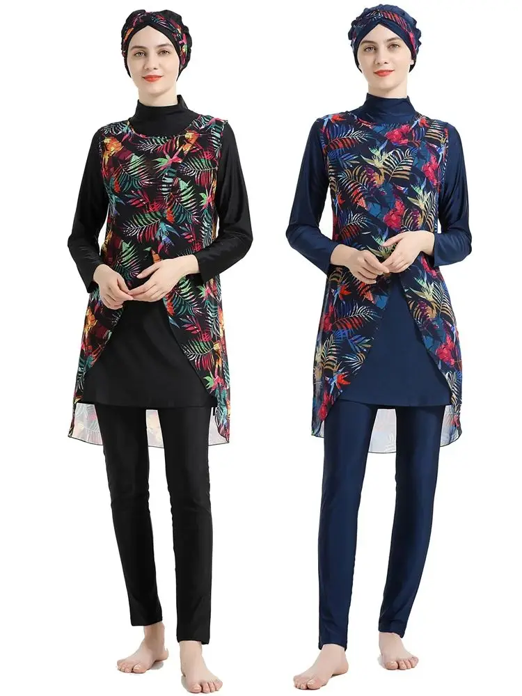 2024 Muslim Mujer Elegant Dubai Sunscreen 3 Piece Set Abaya Swimsuit Modest Swimwear Women Swim Cap Burkini Femmes Musulmane
2024 Muslim Mujer Elegant Dubai Sunscreen 3 Piece Set Abaya Swimsuit Modest Swimwear Women Swim Cap Burkini Femmes Musulmane